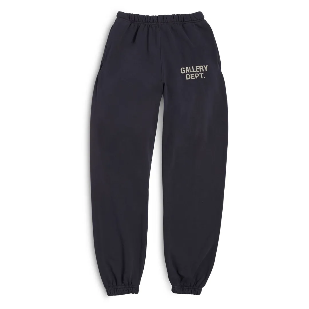 Gallery Dept. English Logo Sweat Pant English Basic Logo Sweat Pant Vintage Washed Trousers Washed Black S-XL ⚠️Note: The genuine product is not black and the color is navy blue. Don’t buy the wrong one!